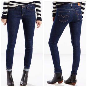 Levi’s 711 Selvedge Skinny Jeans